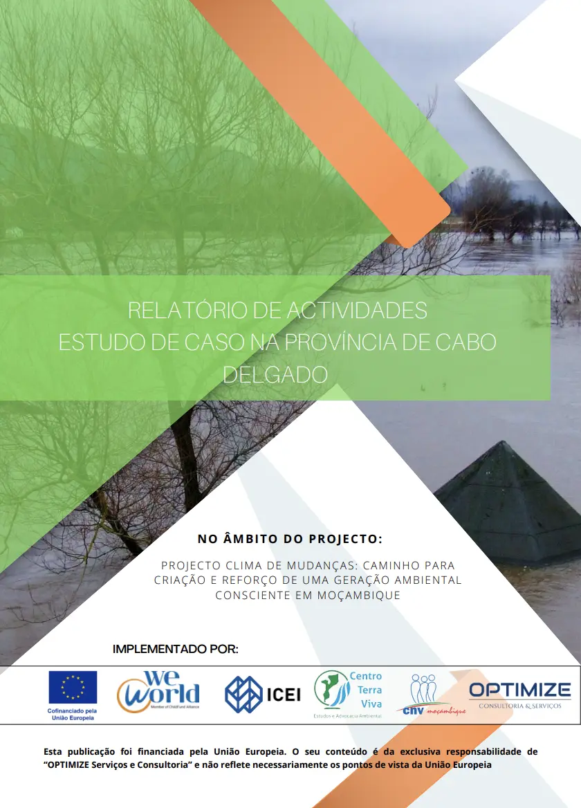 Relatorio de actividades cabo delgado